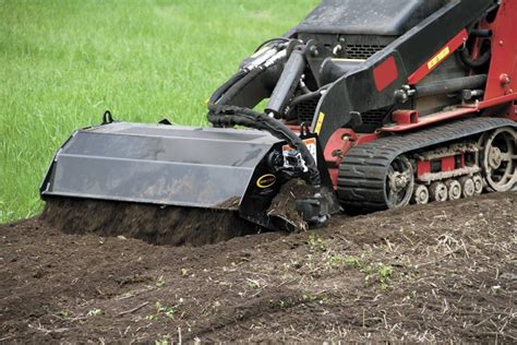 skid steer attachment rentals near me|skid steer tiller attachment rental.